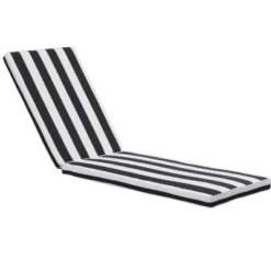 FURNIinspire Outdoor Seat Cushions Patio Lounge Chair Cushion Replacement, Black And White Stripes Cushion, Multicolored, 74.4"*22.05"*2.76" 9 FURNIinspire Outdoor Seat Cushions Patio Lounge Chair Cushion Replacement, Black And White Stripes Cushion, Multicolored, 74.4"*22.05"*2.76" -Home Decor GUEST 047a5138 45b0 4894 a671 8ae3077b59db
