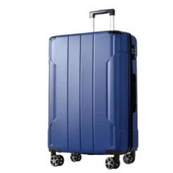 FURNIinspire Luggage 24 Inch Hardshell Suitcase, Checked Luggage, Lightweight Suitcases With Wheels For Travel, Business, Blue, 10.2"*15.9"*25.8" -Home Decor GUEST 09c83f34 7e58 4fe6 823a e2dd4ab612c6