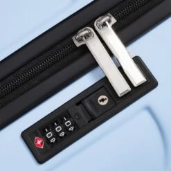 FURNIinspire Bag And Luggage Sets 20 Inch Luggage Set, Lightweight Checked Suitcase With 2 Mesh Bag Travel, Sky Blue, 8.3"*13.6"*21.5" -Home Decor GUEST 0adedae8 2617 4096 baa4 3786fb4d6607