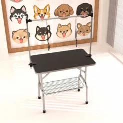 FURNIinspire Pet Grooming Tools Foldable Pet Grooming Table For Pet Large Dogs And Cats With Adjustable, Bathing Station, Black, 48"*23.6"*65.5" 8 FURNIinspire Pet Grooming Tools Foldable Pet Grooming Table For Pet Large Dogs And Cats With Adjustable, Bathing Station, Black, 48"*23.6"*65.5" -Home Decor GUEST 0b2889dc cb30 47b5 8c52 3ac492c88958 1
