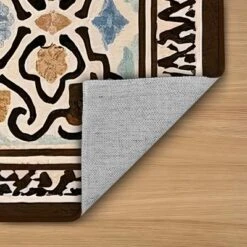 FURNIinspire Floor Mats 3 Piece Washable Kitchen Rug Farmhouse Area Rugs Non Skid Bohemian Mat For Hallway Entryway, Multicolored, 60"*20" -Home Decor GUEST 0f8eb869 7602 4ef0 af92 48846af1b5d4