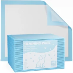 FURNIinspire Pet Training Pads And Potties Puppy Pads Leak-Proof Quick-Drying Disposable Dog Pads, 100 Pieces, Small Size, White, 22"*22" -Home Decor GUEST 10f2bde8 bb6a 456c 997e 2bc7d2307f06