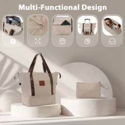 FURNIinspire Bag And Luggage Sets 3 Piece Carry On Luggage Sets, Lightweight Hard Shell Suitcase With Wheel, Bag Set, Beige, 8.9"*13.6"*21.3" 8 FURNIinspire Bag And Luggage Sets 3 Piece Carry On Luggage Sets, Lightweight Hard Shell Suitcase With Wheel, Bag Set, Beige, 8.9"*13.6"*21.3" -Home Decor GUEST 1cdf4bf0 2820 402c b3ae 8cc0cd60ebcc