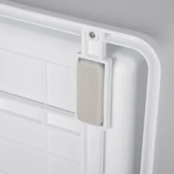 FURNIinspire Pet Training Pads And Potties Enclosed Cat Litter Box With Lid, Scoop, Drawer Type Tray, Portable Pet Toilet, Gray, 18.75"*14"*14.5" -Home Decor GUEST 23e929c9 2d00 4a51 b5f2 d38254dbfcc2