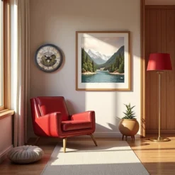 FURNIinspire Wall Clocks Round Gear Mechanism Wall Hanging Clock Living Room Decorative Timepiece Vintage Wall Decor, Brown, 20"*20"*3" -Home Decor GUEST 25782293 8997 45d4 8a5e 1dc929bdf2bf