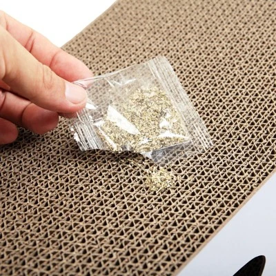 FURNIinspire Cat Scratcher Cat Toy Corrugated Cardboard, Natural, 29.5"*8.5"*7.5" 4 FURNIinspire Cat Scratcher Cat Toy Corrugated Cardboard, Natural, 29.5"*8.5"*7.5" - Image 4