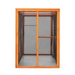 FURNIinspire Pet Crates And Houses, Removable Cat Cage, A Waterproof Roof And Three Jumping Platforms, Adjustable, Orange, 70.9"*31.5"*42.5" -Home Decor GUEST 35f99669 853e 49f0 8488 226ebada280e