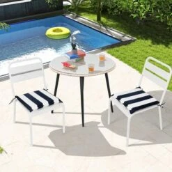 FURNIinspire Outdoor Seat Cushions 4pcs Patio Seat Cushion Replacement Seat Cushion, Striped Sponge Seat Cushion For Gardens, Blue, 15"*15"*2.1" 9 FURNIinspire Outdoor Seat Cushions 4pcs Patio Seat Cushion Replacement Seat Cushion, Striped Sponge Seat Cushion For Gardens, Blue, 15"*15"*2.1" -Home Decor GUEST 38c843ce fcbe 4860 97a5 f92aa383bade