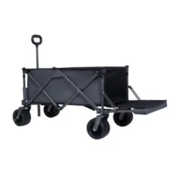 FURNIinspire Outdoor Serving Carts Collapsible Folding Wagon 300L Collapsible Wagon With Tailgate All-Terrain Wheels, Gray, 49.02"*22.05"*35.04" 9 FURNIinspire Outdoor Serving Carts Collapsible Folding Wagon 300L Collapsible Wagon With Tailgate All-Terrain Wheels, Gray, 49.02"*22.05"*35.04" -Home Decor GUEST 3ce0a026 c19c 416a 98dd d610479f371a