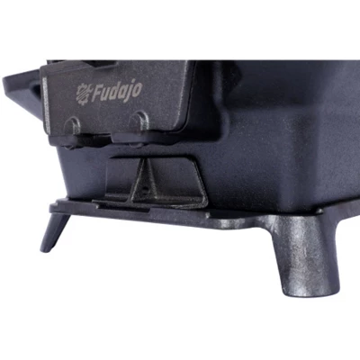 FURNIinspire Outdoor Grills, Griddles And Smokers Enameled Cast Iron Hibachi, Elegant Portable Grill For Outdoor Entertaining, Black, 17"*12"*9.9" 4 FURNIinspire Outdoor Grills, Griddles And Smokers Enameled Cast Iron Hibachi, Elegant Portable Grill For Outdoor Entertaining, Black, 17"*12"*9.9" - Image 4