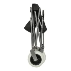 FURNIinspire Outdoor Serving Carts Heavy Duty 500lb Capacity Beach Wagon Foldable Utility Cart For Camping, Black, 37.4"*23.03"*38.98" -Home Decor GUEST 3ec9d540 2224 4bd5 8a1a 56965689b4fb