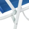 FURNIinspire Outdoor Portable Chair Sturdy Portable Design For Relaxation And Outdoor Activities, Blue, 19.09"*17.32"*29.53"