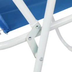 FURNIinspire Outdoor Portable Chair Sturdy Portable Design For Relaxation And Outdoor Activities, Blue, 19.09"*17.32"*29.53"
