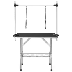 FURNIinspire Pet Grooming Tools Foldable Pet Grooming Table For Pet Large Dogs And Cats With Adjustable, Bathing Station, Black, 38"*23.6"*65.5" -Home Decor GUEST 52190969 d2b4 4900 b2ff f9162dea795b