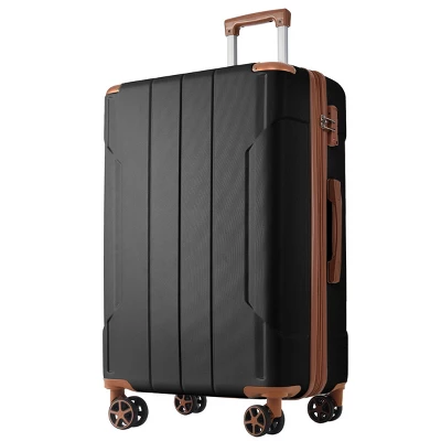 FURNIinspire Luggage 28 Inch Hardshell Suitcase, Checked Luggage, Lightweight Suitcases With Wheels For Travel, Business, Black, 12"*18.3"*29.9" 5 FURNIinspire Luggage 28 Inch Hardshell Suitcase, Checked Luggage, Lightweight Suitcases With Wheels For Travel, Business, Black, 12"*18.3"*29.9" - Image 5