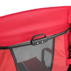 FURNIinspire Outdoor Portable Chairs Camping Chair Directors Chair, Oversized Portable Folding Chair With Side Table, Red, 27.56"*24.41"*43.31" -Home Decor GUEST 6b93fbe4 7c46 47af b301 ba36b2454d4a