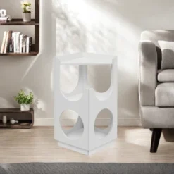 FURNIinspire Pet Beds Pet Furniture, Hollow Design Multifunctional Double Layer Cat Station, Cat Bed Cat House Cat Nest, White, 18.78"*18.78"*27.56" 7 FURNIinspire Pet Beds Pet Furniture, Hollow Design Multifunctional Double Layer Cat Station, Cat Bed Cat House Cat Nest, White, 18.78"*18.78"*27.56" -Home Decor GUEST 6de3fde5 5414 4af0 841d bf2c13bcb39e