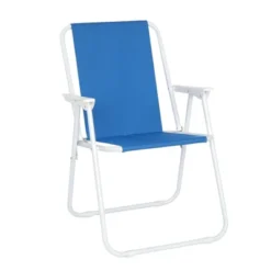 FURNIinspire Outdoor Portable Chair Sturdy Portable Design For Relaxation And Outdoor Activities, Blue, 19.09"*17.32"*29.53" -Home Decor GUEST 78f2c4a8 7a11 45f0 928b c1671a5f4f17