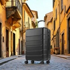 FURNIinspire Luggage 20 Inch Luggage Expandable Hardside Suitcase, Abs Durable Lightweight Travel Luggage With TSA Lock, Black , 9"*13"*21.5" 9 FURNIinspire Luggage 20 Inch Luggage Expandable Hardside Suitcase, Abs Durable Lightweight Travel Luggage With TSA Lock, Black , 9"*13"*21.5" -Home Decor GUEST 7923d3f4 a426 42df 9fc5 4b27707de8fe