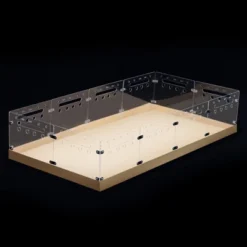 FURNIinspire Pet Crates And Houses Guinea Pig Cage, Hamster Enclosure With Waterproof Kraft Paper Bottom, Easy To Clean, Clear, 47.4"*9.84"*23.77" -Home Decor GUEST 83d0dec1 daa5 425a b017 dc92a6e579e6