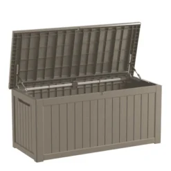 FURNIinspire Deck Boxes, Outdoor Storage Box With Waterproof Function For Gardening Tools, Pool Supplies, Patio Furniture, Brown, 57.87"*32.24"*33.66" 9 FURNIinspire Deck Boxes, Outdoor Storage Box With Waterproof Function For Gardening Tools, Pool Supplies, Patio Furniture, Brown, 57.87"*32.24"*33.66" -Home Decor GUEST 8a34309c 5a88 4e7a 99ca 0240b03b8ba3