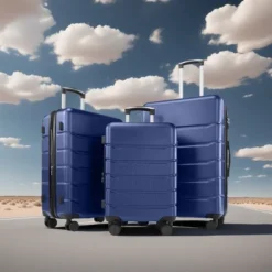 FURNIinspire Bag And Luggage Sets 20/24/28 Inch Luggage Set 3pcs Hard Shell Rolling Suitcase Set Expandable Travel Luggage With Spinner Wheels, Blue 9 FURNIinspire Bag And Luggage Sets 20/24/28 Inch Luggage Set 3pcs Hard Shell Rolling Suitcase Set Expandable Travel Luggage With Spinner Wheels, Blue -Home Decor GUEST a2b19ac4 2d07 48f8 9fd5 c2031927785e