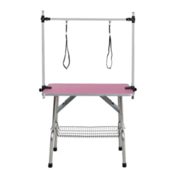 FURNIinspire Pet Grooming Tools Foldable Pet Grooming Table For Pet Large Dogs And Cats With Adjustable, Bathing Station, Pink, 38"*23.6"*65.5" 9 FURNIinspire Pet Grooming Tools Foldable Pet Grooming Table For Pet Large Dogs And Cats With Adjustable, Bathing Station, Pink, 38"*23.6"*65.5" -Home Decor GUEST a345939b 4ab4 4d91 ad3c f38d5db7357f