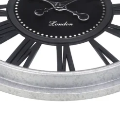 FURNIinspire Wall Clocks 20inch Living Room Round Hanging Clock Decorative Timepiece Modern Wall Clock For Bedroom, Black, 20"*20"*2" 7 FURNIinspire Wall Clocks 20inch Living Room Round Hanging Clock Decorative Timepiece Modern Wall Clock For Bedroom, Black, 20"*20"*2" -Home Decor GUEST a38bd256 a6cc 4a2a a876 97777aeebbff