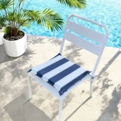 FURNIinspire Outdoor Seat Cushions 4pcs Patio Seat Cushion Replacement Seat Cushion, Striped Sponge Seat Cushion For Gardens, Blue, 15"*15"*2.1" 7 FURNIinspire Outdoor Seat Cushions 4pcs Patio Seat Cushion Replacement Seat Cushion, Striped Sponge Seat Cushion For Gardens, Blue, 15"*15"*2.1" -Home Decor GUEST ad9861bc fde6 4776 936f d13b33b5c0bd
