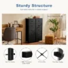 FURNIinspire Dressers 10 Drawer Fabric Tall Dresser Tower Closet Storage Chest Of Drawers For Bedroom Nursery, Black, 11.8"*31"*45.6"
