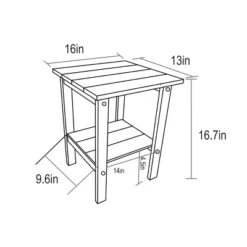 FURNIinspire Patio Seating Sets Folding Adirondack Chairs With Side Table, 3-Piece Rocking Chairs Set With Wood Texture, Blue, 30“*28”*35“ -Home Decor GUEST bda8927a ff87 4f8f 8e45 07274ccd8224