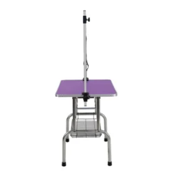 FURNIinspire Pet Grooming Tools Foldable Pet Grooming Table For Pet Large Dogs And Cats With Adjustable, Bathing Station, Purple, 38"*23.6"*65.5" -Home Decor GUEST be3e353f 5469 4071 ac2b 01698be21725