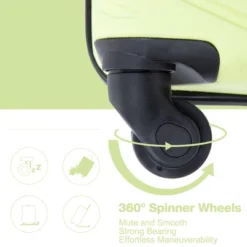 FURNIinspire Bag And Luggage Sets 4 Piece Stylish Suit Cases Lightweight Suitcases With Wheels For Travel Business, Green, 18.78"*10.83"*28" 8 FURNIinspire Bag And Luggage Sets 4 Piece Stylish Suit Cases Lightweight Suitcases With Wheels For Travel Business, Green, 18.78"*10.83"*28" -Home Decor GUEST c066b392 55f2 4541 81a0 c457c325f562