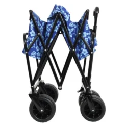 FURNIinspire Outdoor Serving Carts Fishing Cart Rod Holders All Terrain Steel Frame Utility Cart With Pneumatic Tires, Black, 44.88"*25.98"*44.49" -Home Decor GUEST c0eff8c5 47df 4863 be5a 6e1b818739a1 1