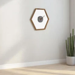 FURNIinspire Decorative Wall Clocks Indoor Silent Wooden Frame Living Room Wall Clock Timepiece For Bed Room, Home Decor, Yellow, 30"*30"*2.25" 7 FURNIinspire Decorative Wall Clocks Indoor Silent Wooden Frame Living Room Wall Clock Timepiece For Bed Room, Home Decor, Yellow, 30"*30"*2.25" -Home Decor GUEST c2d09cff 1189 4e1c 875f e498113c1135