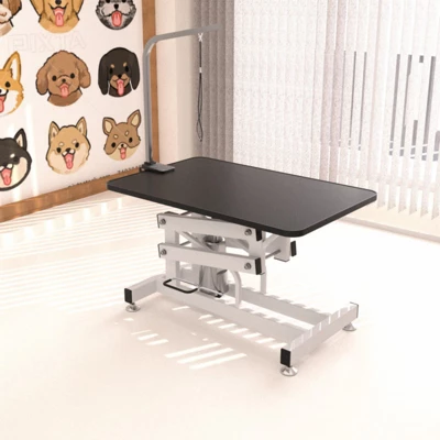 FURNIinspire Pet Grooming Tools Foldable Pet Grooming Table For Pet Large Dogs And Cats With Adjustable, Bathing Station, Black, 42.5"*23.5"*67" 1 FURNIinspire Pet Grooming Tools Foldable Pet Grooming Table For Pet Large Dogs And Cats With Adjustable, Bathing Station, Black, 42.5"*23.5"*67"