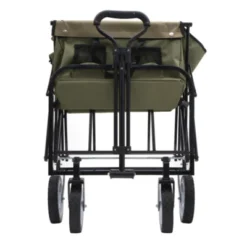 FURNIinspire Outdoor Serving Carts 360lbs Collapsible Foldable Wagon Cart With Strapping System For Camping Shopping, Green, 35.04"*21.65"*38.98" 8 FURNIinspire Outdoor Serving Carts 360lbs Collapsible Foldable Wagon Cart With Strapping System For Camping Shopping, Green, 35.04"*21.65"*38.98" -Home Decor GUEST d02e477f a883 4b81 825d c7c8a9aceb17