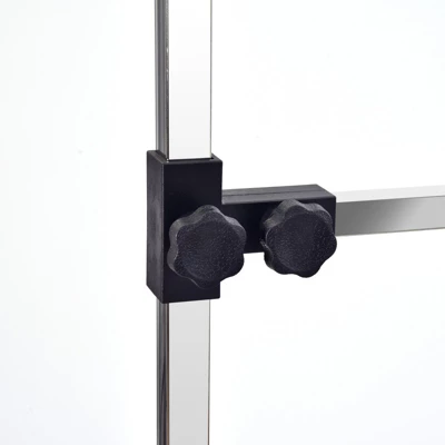 FURNIinspire Pet Grooming Tools Foldable Pet Grooming Table For Pet Large Dogs And Cats With Adjustable, Bathing Station, Pink, 44"*23.6"*65.5" 2 FURNIinspire Pet Grooming Tools Foldable Pet Grooming Table For Pet Large Dogs And Cats With Adjustable, Bathing Station, Pink, 44"*23.6"*65.5" - Image 2