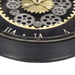 FURNIinspire Wall Clocks Round Gear Mechanism Wall Hanging Clock Living Room Decorative Timepiece Home Vintage Wall Decor, Brown, 20"*20"*3" 7 FURNIinspire Wall Clocks Round Gear Mechanism Wall Hanging Clock Living Room Decorative Timepiece Home Vintage Wall Decor, Brown, 20"*20"*3" -Home Decor GUEST db9af4f2 5dcb 4f02 b089 5cfb05a43cd9