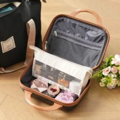 FURNIinspire Bag And Luggage Sets Hard Shell Luggage Set, Lightweight Suitcases With Wheels For Travel Business, Black, 11.8"*19.7"*30.3" -Home Decor GUEST ec569bc8 ef23 449d 85d8 2e5178497971