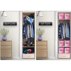 FURNIinspire Decorative Storage Bins Colorful Cube Storage Bin, Et Of 6 Foldable Collapsible Storage Box With Handles, Deep Pink, 10.5"*10.5"*11" 7 FURNIinspire Decorative Storage Bins Colorful Cube Storage Bin, Et Of 6 Foldable Collapsible Storage Box With Handles, Deep Pink, 10.5"*10.5"*11" -Home Decor GUEST fc7db958 4e20 4da1 8603 27cfad8760e4