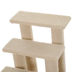 FURNIinspire 25" 4-Step Multi-Level Carpeted Cat Scratching Post Pet Stairs,25"*17"*23.5" -Home Decor GUEST fe1a3d0d 270d 4aa3 91ad 60d4ba2b0135
