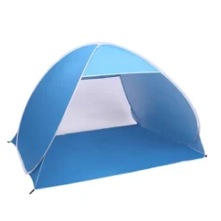 FURNIinspire Camping Tents Beach Tent Sun Shelter, Family Tent For Outdoors, Hiking, Picnic, Beach, Adventure, Blue, 78.74"*59.06"*51.18" -Home Decor GUEST ff73869e ec1c 4caa b695 54ebf62e79e3