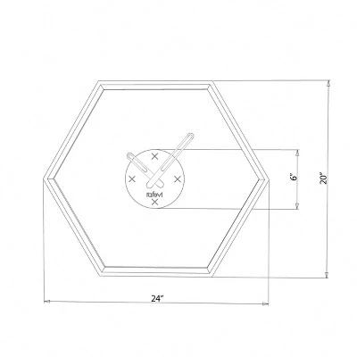 FURNIinspire Decorative Wall Clocks Indoor Silent Wooden Frame Living Room Wall Clock Timepiece For Bed Room, Home Decor, Yellow, 30"*30"*2.25" 2 FURNIinspire Decorative Wall Clocks Indoor Silent Wooden Frame Living Room Wall Clock Timepiece For Bed Room, Home Decor, Yellow, 30"*30"*2.25" - Image 2